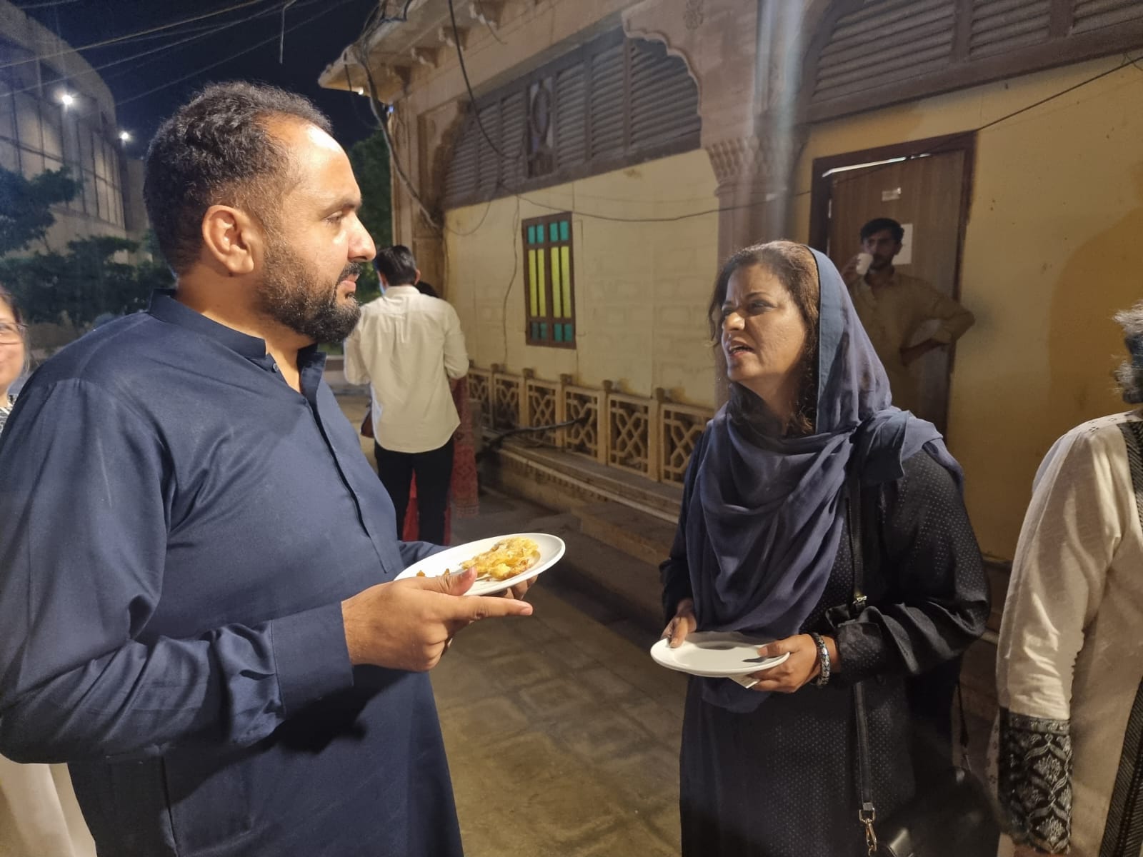 Imran Hashmi and Dr. Nafisa Shah
